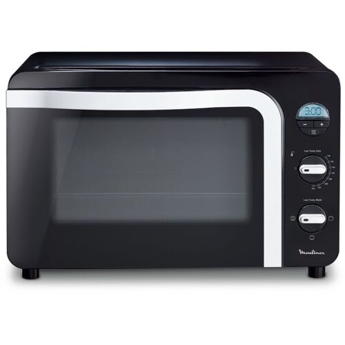 Moulinex Delicio OX283810 - Four 39 L - cuisson basse température, 4 modes de cuisson, grillades croustillantes, anti-adhésif et haute résistance, timer 3 heures, nettoyage facile