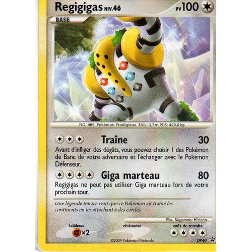 Regigigas 100pv Promo