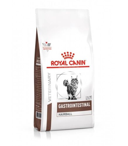 Croquettes Gastro Intestinal Hairball Chat Sac 2 Kg - Veterinary Health Nutrition
