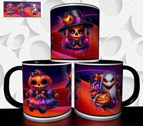 Mug Tasse À Café - Halloween Color 2559