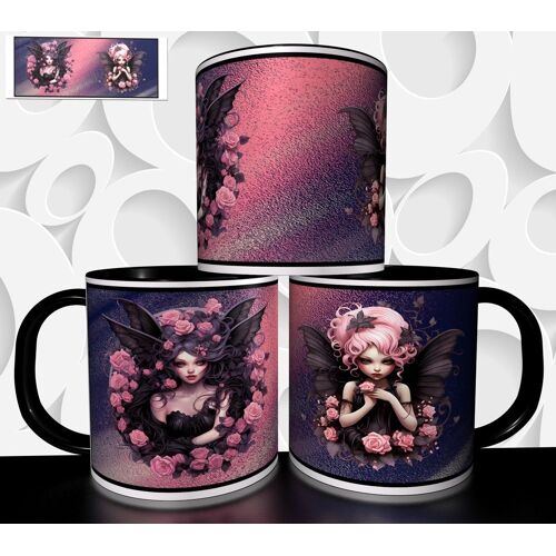Mug Tasse À Café - Halloween Fee Gothique 2570