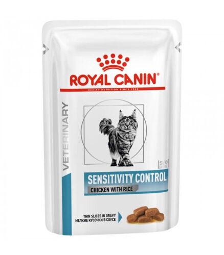 Pâtée Sensitivity Control Chat 12x85g - Veterinary Care Nutrition