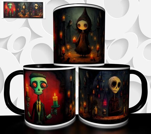 Mug Tasse À Café - Halloween Gothique Style Tim Burton 2528