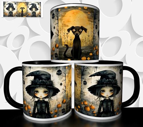 Mug Tasse À Café - Halloween Gothique Style Tim Burton 2526