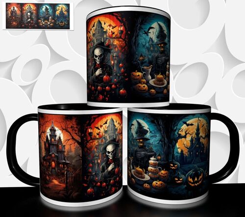 Mug Tasse À Café - Halloween Monstre 2533