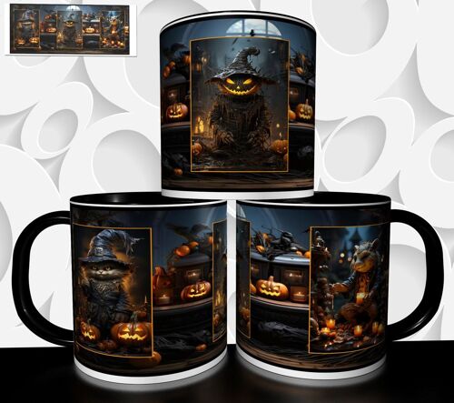 Mug Tasse À Café - Halloween Monstre 2534
