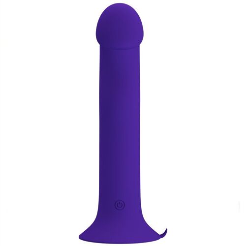 Pretty Love - Murray Youth Vibrating Dildo &38 Rechargeable Violet