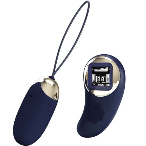 Pretty Love - Mina Vibrating Egg Remote Control Blue
