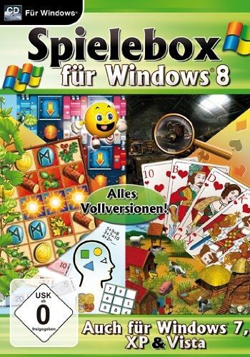 Spielebox Für Windows 8 , 7 , Xp , Vista [Jeu Pc]