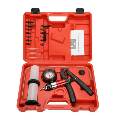 Pompe De Pression Sous Vide Professionnelle 2 En 1 | Voiture Professionnelle, Pompe À Main Pour Automobile,Testeur De Réservoir De Fluide, Kits De Test De Purge Sous Vide