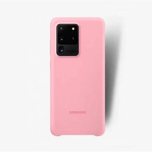 Coque pour Samsung Galaxy S20 Ultra,Étui De Protection Pour Téléphone Portable Silicone - Rose