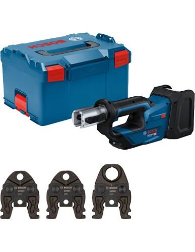 Sertisseuse 18V GPT 18V-19 + 3 Mâchoire type U L-BOXX | 06019M2003 - Bosch