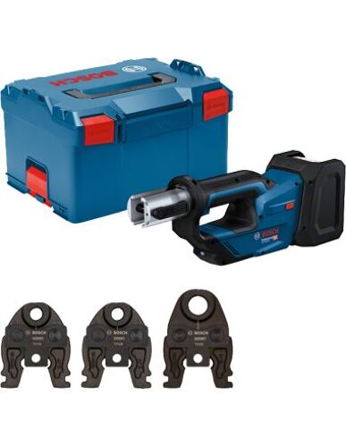 Sertisseuse 18V GPT 18V-19 + 3 Mâchoire type TH L-BOXX | 06019M2004 - Bosch