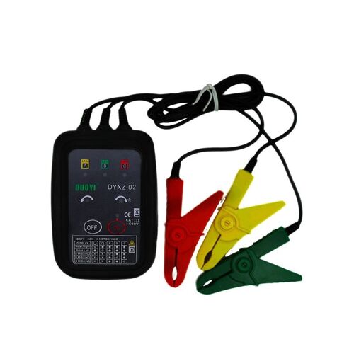 Détecteur De Séquence De Phase Dyxz-02, Compteur De Phase, Détecteur Sans Contact, Indicateur, Affichage Led, Testeur De 3 Phases