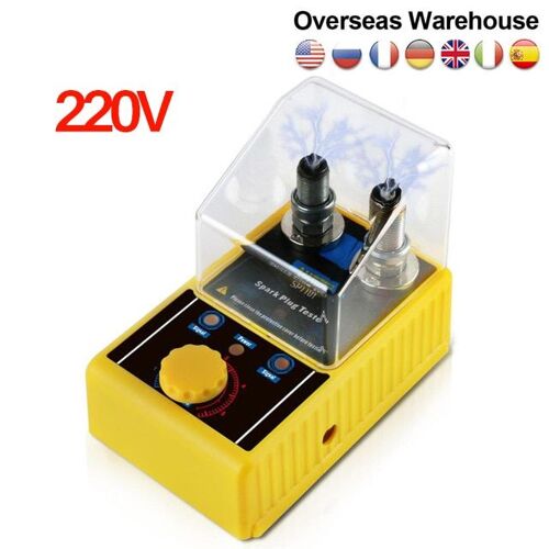 220v Testeur De Bougie D'allumage De Voiture Original Testeurs D'allumage 220v 110v Outil De Diagnostic Automobile Analyseur De Bougie D'allumage 2   5 Trous