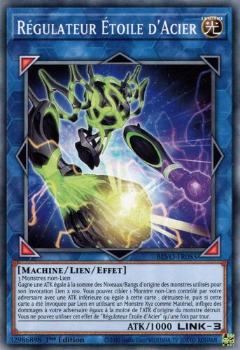 Yugioh! Blvo-Fr085 Régulateur Étoile D'acier