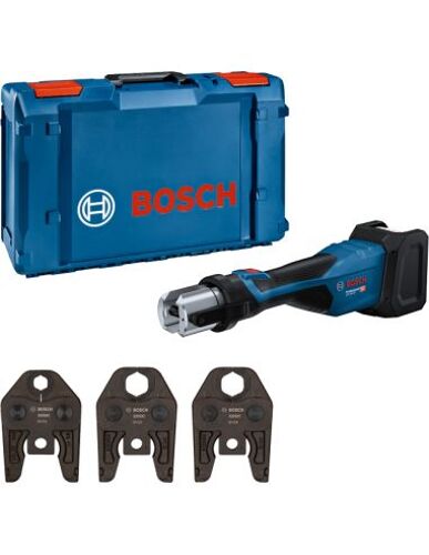 Sertisseuse 18V GPT 18V-32 + 3 Mâchoire type SV Solo XL-BOXX | 06019M2102 - Bosch
