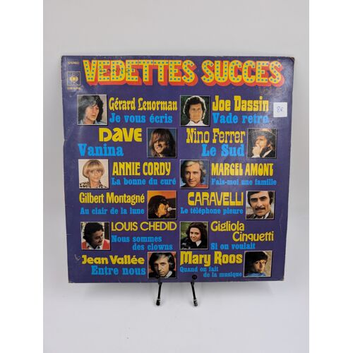 Vinyle 33 Tours Vedettes Succès Vol. 5 (Gérard Lenorman : Je Vous Écris…) Avec Fourreau