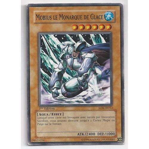 Mobius Le Monarque De Glace En Fr 1er Éd Sd4-Fr012
