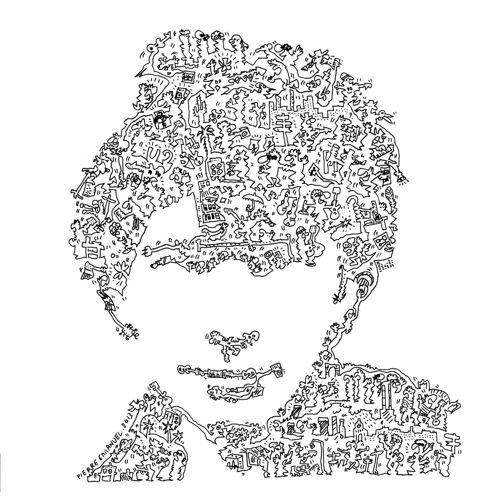 The Edge. Jeune U2 Guitare City Streets No Name David Evans