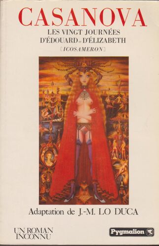 Les Vingt Journées D'edouard Et D'elisabeth - Icosameron Les Vingt Journées D'edouard Et D'elisabeth - Icosameron