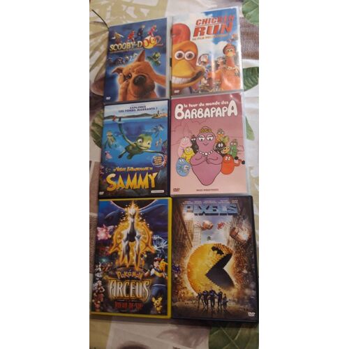 Lot 6 Dvd Scooby Doo