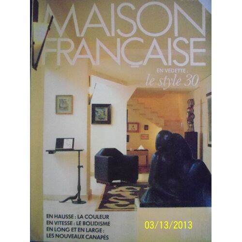 Maison Francaise N° 419 Du 01/09/1988
