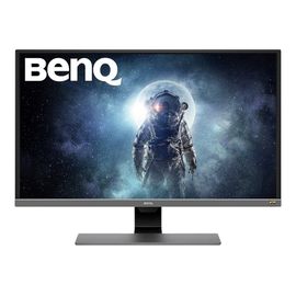 BenQ EW3270UE - Écran LED - 31.5" - 3840 x 2160 4K UHD (2160p) @ 60 Hz - VA - 300 cd/m² - 3000:1 - HDR10 - 4 ms - 2xHDMI, DisplayPort, USB-C - haut-parleurs - noir, gris métallisé