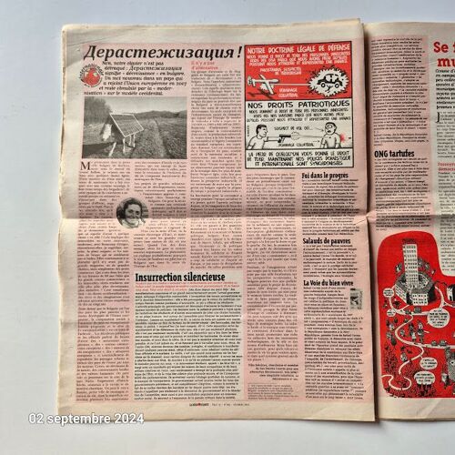La Décroissance, Le Journal De La Joie De Vivre, N° 105, Déc. 2013