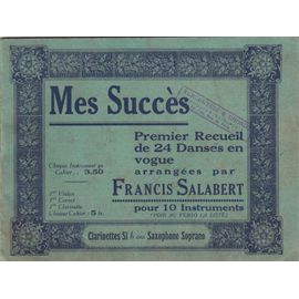 Mes Succes Premier Recueil De 24 Danses En Vogue