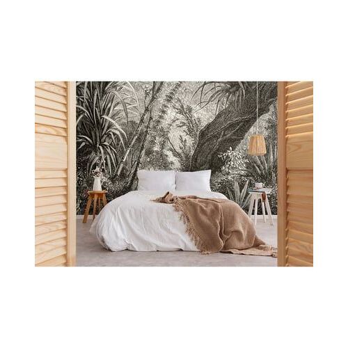 Lé Papiers de Ninon - Papier peint Panoramique - Amazonia - Noir