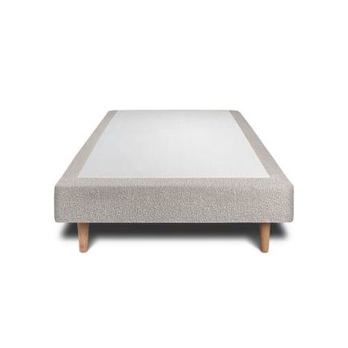 Sommier Tapissier Bouclette Gris 90x200 H29cm