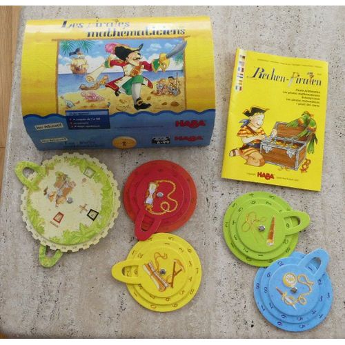 Apprendre À Compter Jeux Société Éducatif De 6 À 99 Ans De Chez Haba "Pirates Mathématiciens"