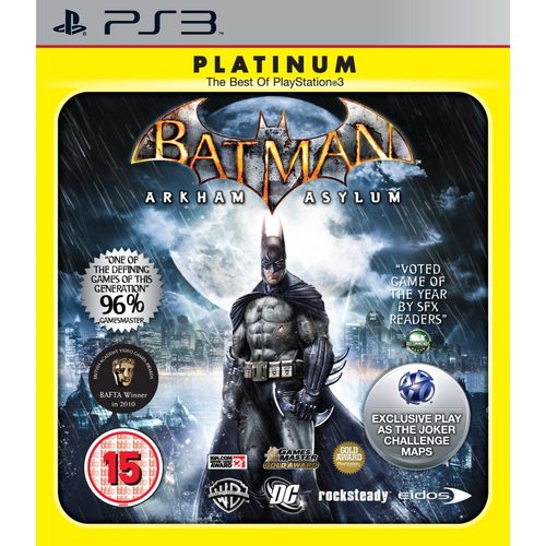 Batman : Arkham Asylum (Platinum)(Import Uk) PS3