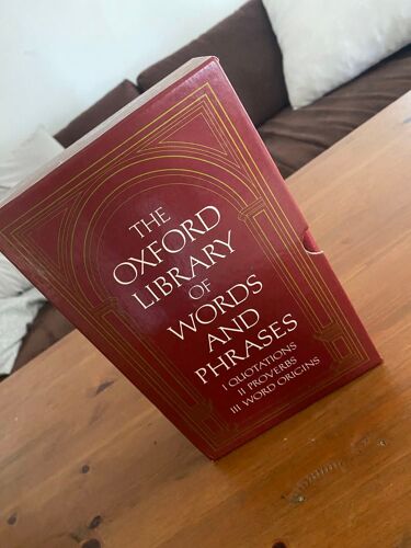 The Oxford Library Of Words And Phrases