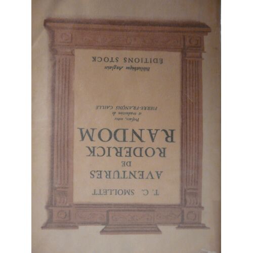 Aventures De Roderick Random   de t.c. smollett   Format Broché (Livre)