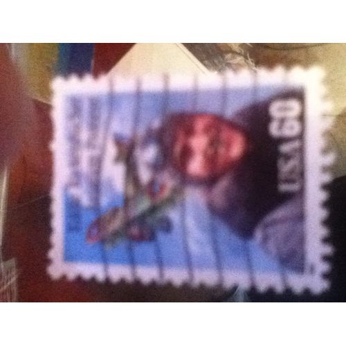 Timbre Poste Aérienne Américain Très Rare