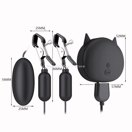 Pinces À Seins Vibrantes Pour Adultes, 10 Modes, 2 En 1, Bain, Succion, Unis Isseur, ¿Uf À Lécher, Plug Anal, Mastjaune, Femelle, Bdsm, Jouets