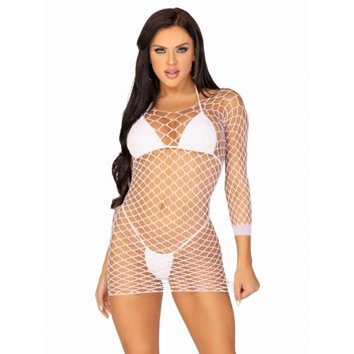 Leg Avenue 86128_00222 Ensemble De Lingerie Et Body Blanc