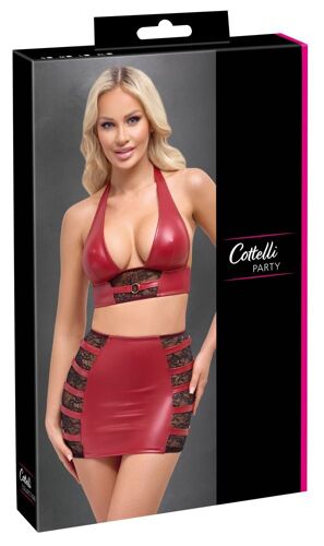 Top & Skirt Red L