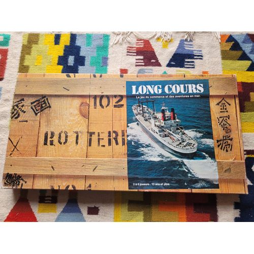 Jeu De Société : Long Cours, Le Jeu Du Commerce Et Des Aventures En Mer. Editions : Miro France. 1977.