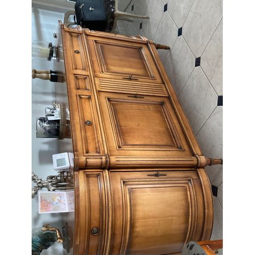 Buffet Merisier Louis Xvi Extrémités Arrondis Merisier Massif De Qualité Exceptionnelle 