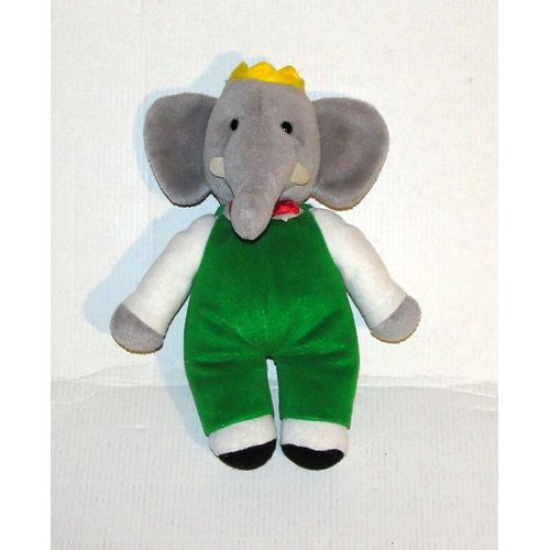 Doudou Babar Gund 22 Cm Peluche Babar L'éléphant