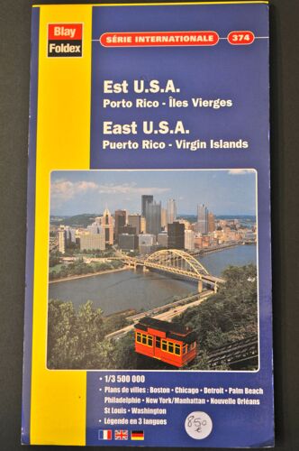 Est Usa - Porto-Rico - Iles Vierges - 1/3 500 000