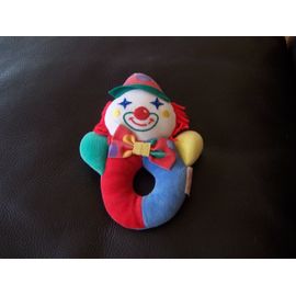 Doudou Clown Hochet Corolle