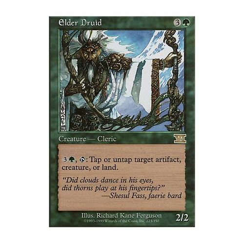 Mtg - Doyen Des Druides [6ème Edition] Rare