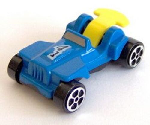 Figurine Kinder 2012 "Voiture De Course" Voiture Bleue (N°41) Tr 033