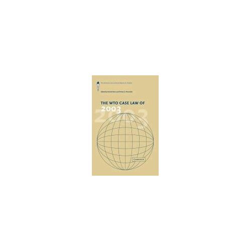 The Wto Case Law Of 2003