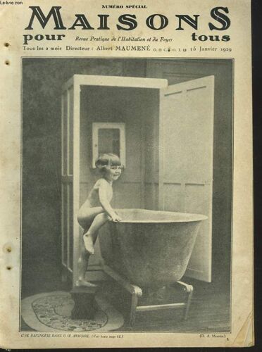 Maisons Pour Tous, Revue Pratique De L'habitation Et Du Foyer, 15 Janvier 1929.