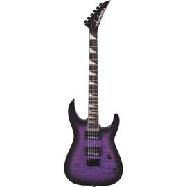 Jackson Js Series Dinky Arch Top Js32q Dka Ht Trans Purple Burst Guitare Électrique